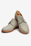 Buy Grey Slip On Style Blucher Shoes For Men by Bridlen Online at Aza ...