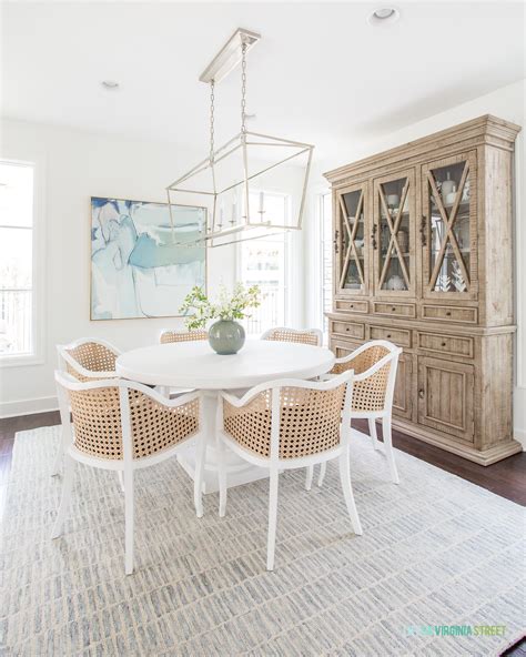 Coastal Round Dining Table And Chairs at Charles Blalock blog