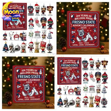 Fresno State Bulldogs 104th Anniversary Advent Calendar - MoonLocalBrand