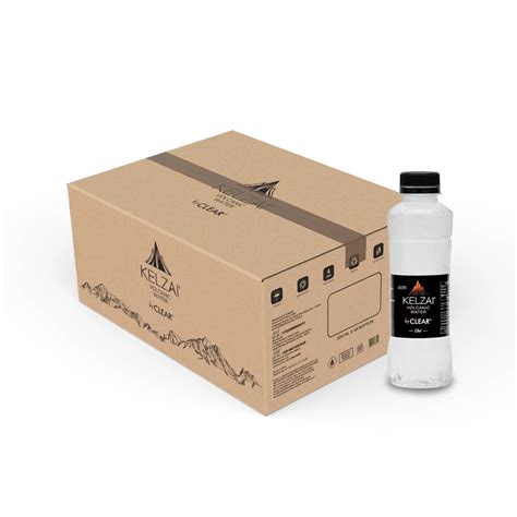 Kelzai Volcanic Water PET Bottle Kelzai Water Bottle 200ml - pack of 48 ...