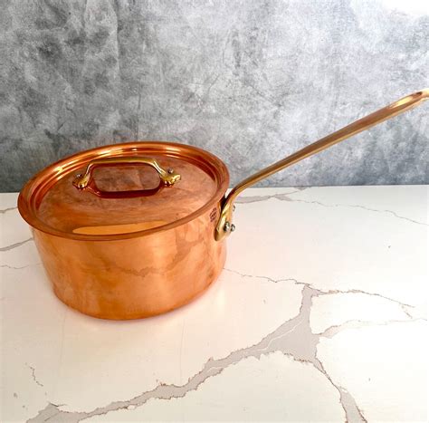 Mauviel Copper Triple Ply Sauce Pan Made in France for Williams Sonoma ...