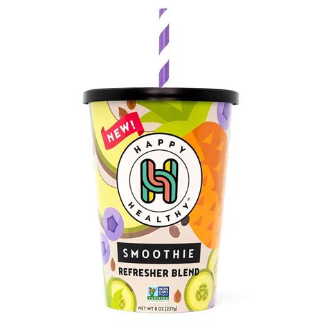 Happy Healthy Smoothies Review: Ready-to-Blend Smoothies - Abasto