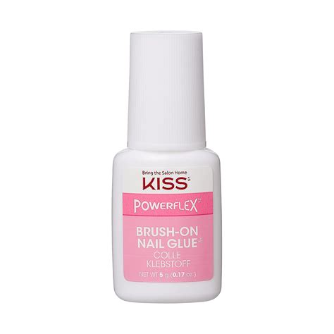Kiss Powerflex Brush-On Nail Glue BGL506 (1 PACK) : Amazon.ca: Beauty ...