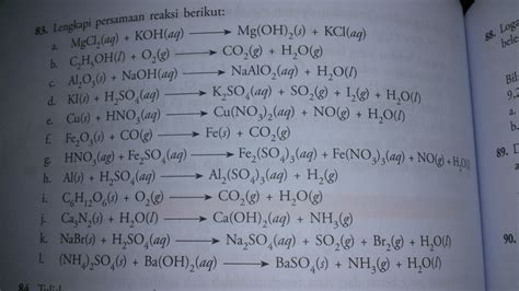 Contoh Soal Persamaan Reaksi: Panduan Lengkap