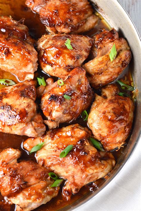 Pan Roasted Maple Soy Glazed Chicken - Friday is Cake Night