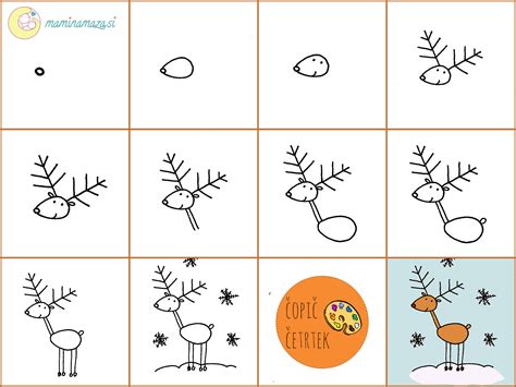 Easy To Draw A Reindeer - Drawing Tips Guide