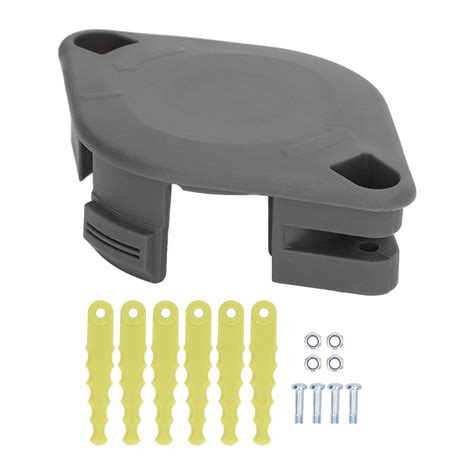 String Trimmers Head Blades, Prevent Clogging Wide Compatibility ABS ...