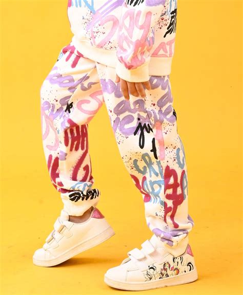 CREATE ART WARM FLEECE GIRLS JOGGER - OFF WHITE – Anthrilo