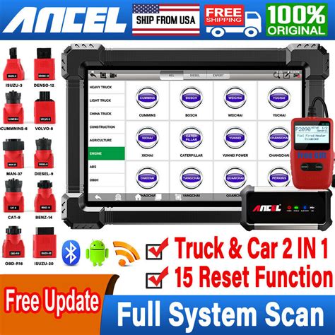 Heavy Duty Diesel HD Truck Scanner All System | Ubuy India