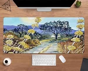Gadgets WRAP Extended Large 18x36inch Mouse Pad Desk Mat Anti-Slip Base ...