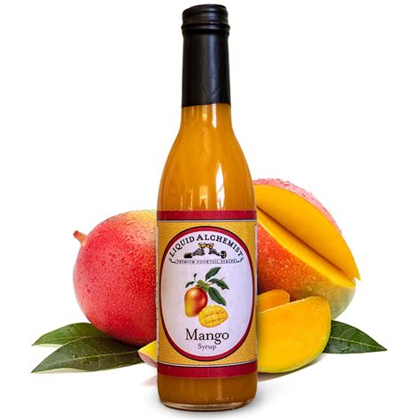 Amazon.com : Liquid Alchemist Mango Syrup for Drinks - Real Ingredients ...