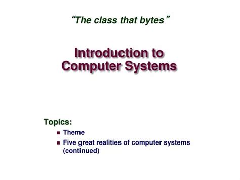 Computer Systems Tutorial 的图像结果