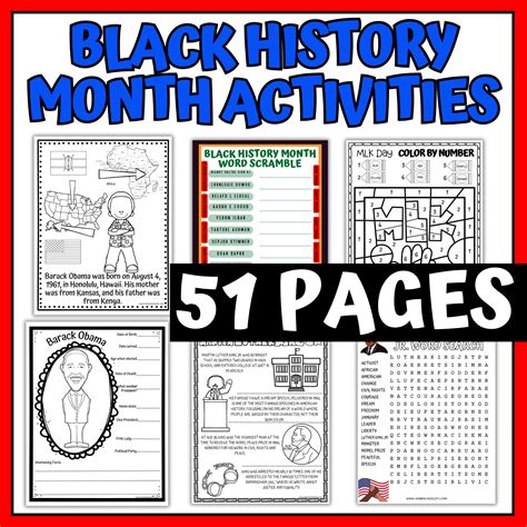 Free black history math worksheet, Download Free black history math ...