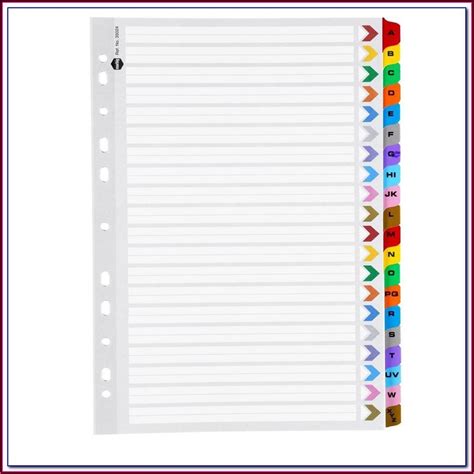 Binder Dividers From Staples at Donna Okelley blog