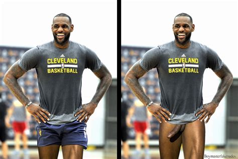 Boymaster Fake Nudes: LeBron James , American basketball player cock shots