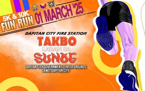 TAKBO LABAN SA SUNOG 2025, Sunset Boulevard, Dawo, Dapitan City ...