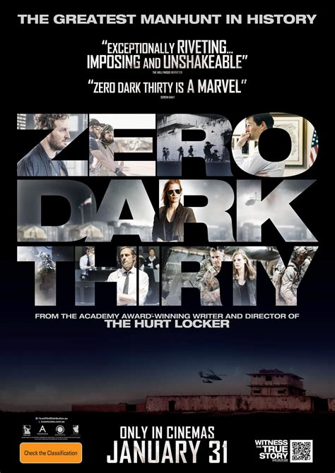 Zero Dark Thirty (2012) - Posters — The Movie Database (TMDb)