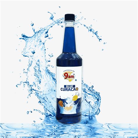 9AM BLUE CURACAO750ML - 9am