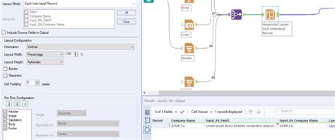 Image result for Alteryx Example Designs