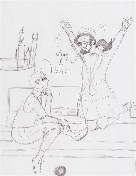 a bolt of brilliance! : true g’s watched Amby and Dexter as kids am I...