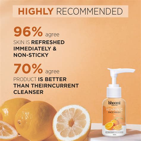 Bhoomi herbal India Vitamin C Face Wash (100 ml) – Bhoomi Herbal India