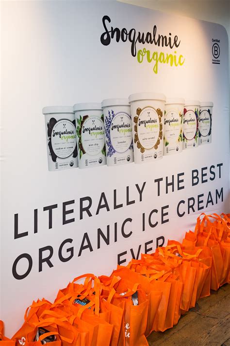 Snoqualmie Organic Ice Cream Launch Party | Seattle Met