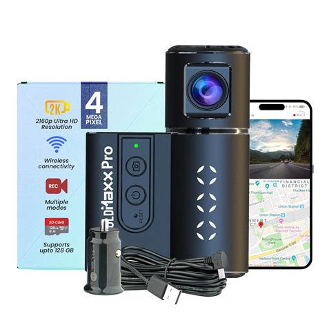 GoldMaxx GX7 Pro 2K Dash Camera | 2160P Ultra HD | Built-in WiFi | G ...