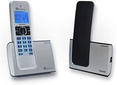 Beetel X75 2.4Ghzexpandable Cordless Landline Phone,Dual Mode DTMF/FSK ...