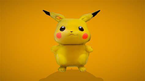 Pikachu - Download Free 3D model by Verticle [568013d] - Sketchfab