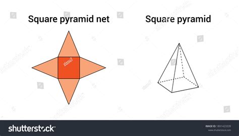 Image result for How to Make Square Pyramid Witth Net