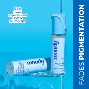 MOODY 7D Hydro Burst Lip Serum, Hyaluronic & Coconut water Hydration ...