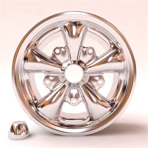 3D file VW Empi 5 Spoke Wheels・3D printable design to download・Cults