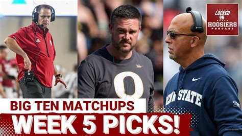 WEEK 5 CFB PICKS: Penn State vs Oregon | Ohio State vs Washington ...