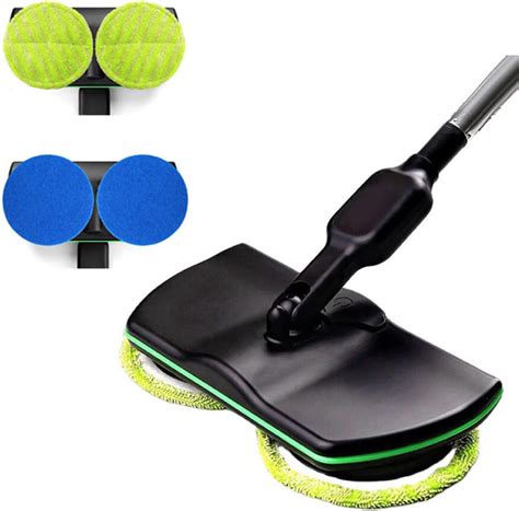 Cordless Electric Mop,Floor Scrubber and Polisher Machine,Spinning ...