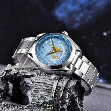 Pagani Design PD-1788 40mm Automatic GMT Stainless Steel World Timer ...