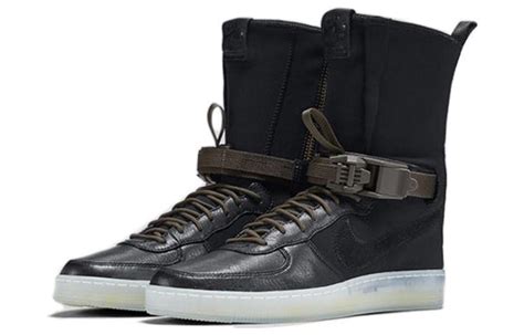 Acronym x NikeLab Air Force Downtown 1 Hi SP 'Black Olive' 649941-003