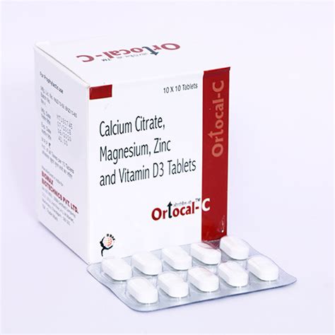 Ortocal-C Tablets Biomax Biotechnics Pvt. Ltd.