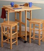 Image result for Small Kitchen Bar with Stools