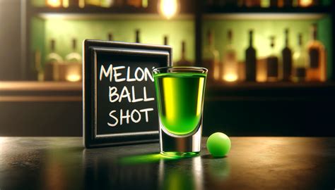 Melon Ball Shot Recipe | The Melon Ball Shot Ingredients