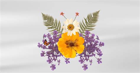 Pressed Flowers Butterfly Wing Workshop, Town of Esopus Library, Port ...