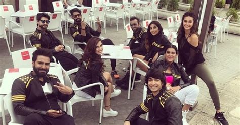 Khatron Ke Khiladi Contestants Nia, Manveer And Ravi Dubey Groove To ...