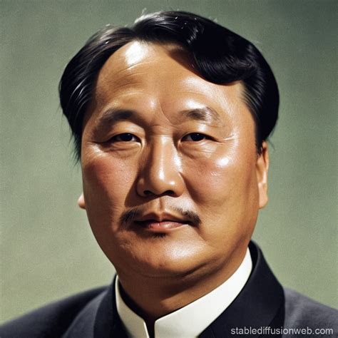 Korean Oppa with Mao Zedong Hair | Stable Diffusion Online