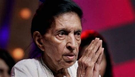 Legendary singer Mubarak Begum Shaikh dead at 80 - Photos,Images ...