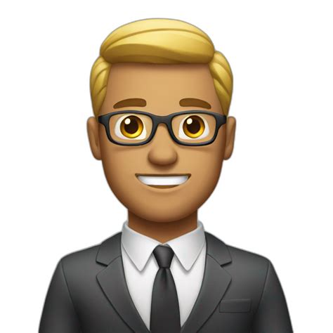 Businessman Emoji PNG 的图像结果