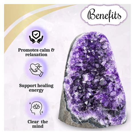 Amethyst Crystal Stone Clusters - Premium Certified Amethyst
