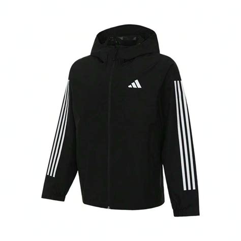 Adidas 2025 Men's ESS 3S R.R JKT Woven Hooded Jacket JD1043 | SHEIN ...