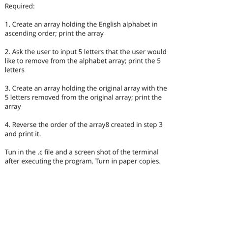 Image result for Alphabet in Array