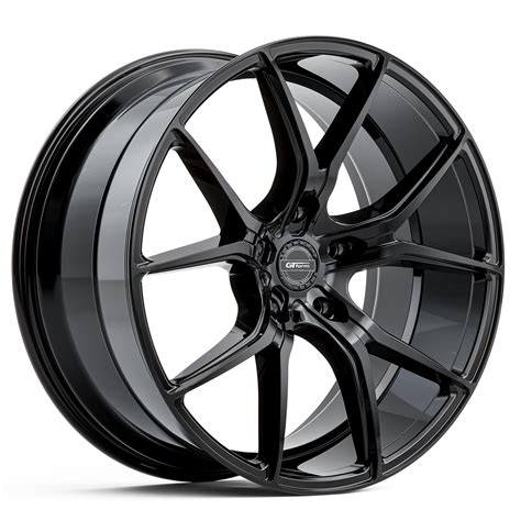 GT FORM VENOM GLOSS BLACK 20X10 5X108 WHEEL ONLY WHEEL | CNC Wheels