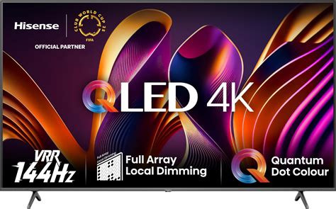 Hisense 75E7NQ Pro 189 cm (75 Zoll) Fernseher, 4K UHD, QLED, Smart TV ...