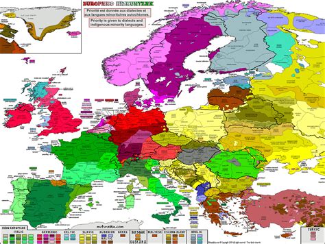 Languages in Europe - Vivid Maps